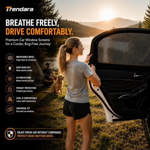 4 Pack 42.5"x21.5" Car Window Covers - Image 2