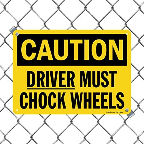 SmartSign 10 x 14 inch “Caution - Image 3
