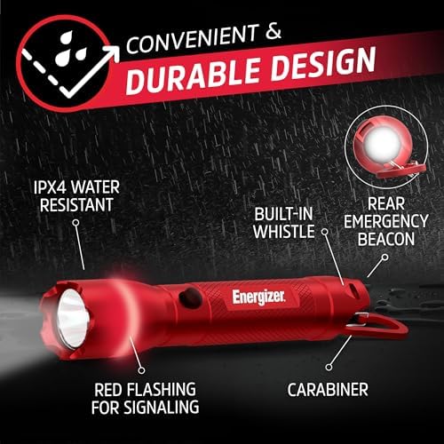 Energizer R-300 LED Flashlight Emergency Safety Light, Bright IPX4 Water - Image 3