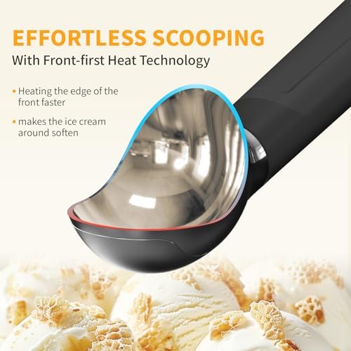 Heated Ice Cream Scoop, Electric Scooper - Image 2