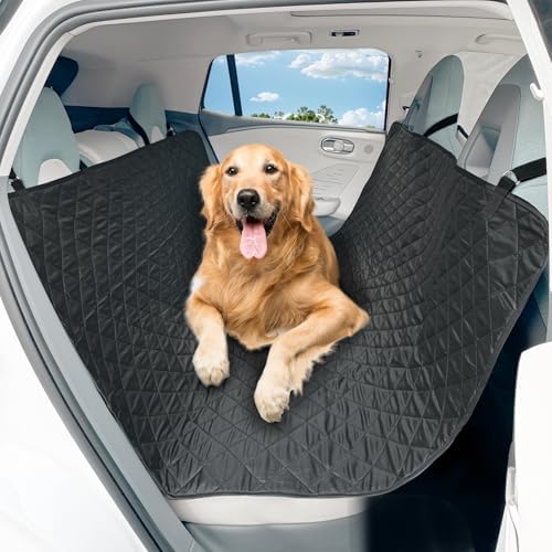Dog Car Seat Cover for Back Seat, Large Universal Fit Bench Car Seat Cover by Unknown