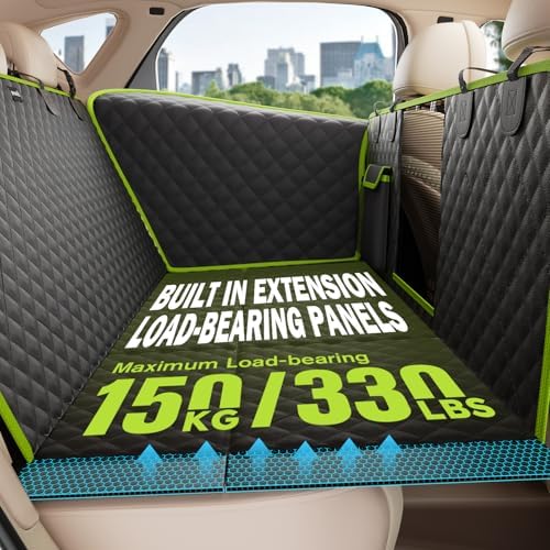 Pecute Dog Car Seat Cover for Back Seat 53.54 * 23.62 in, Car Window Fixing for - Image 6