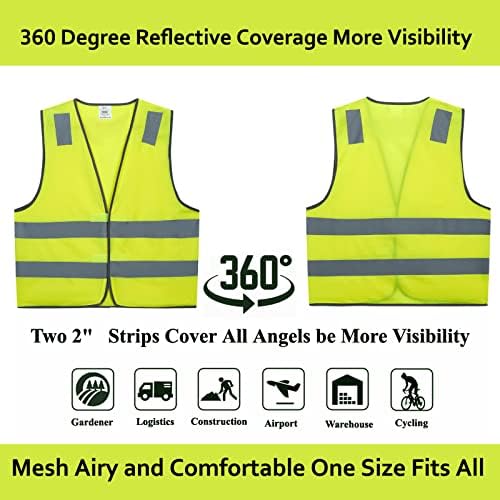 Safety Vests 10 Pack - Image 4
