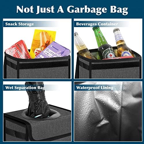Leak Proof Car Trash Bag Waterproof Garbage Can - Image 4