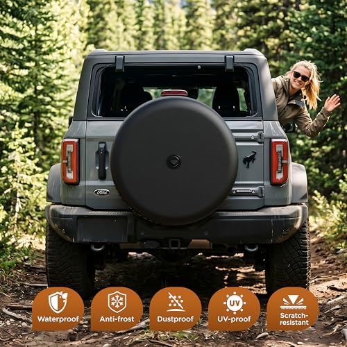 Spare Tire Cover with Backup Camera Hole - Image 5