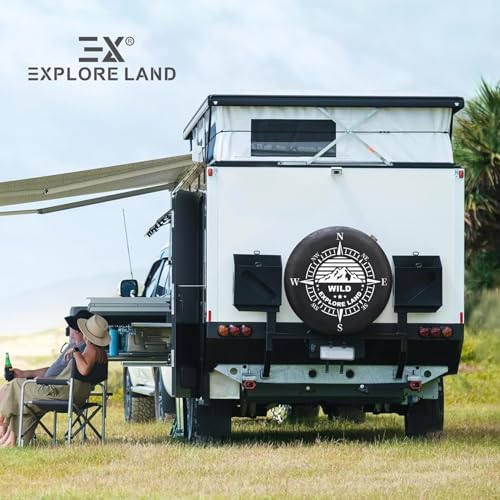 Explore Land Spare Tire Cover Fit Tire Diameters 30-33 inch - Image 6