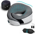 Proglobe Travel Neck Pillow for Airplanes, Long Haul Flight Kit by ProGlobe