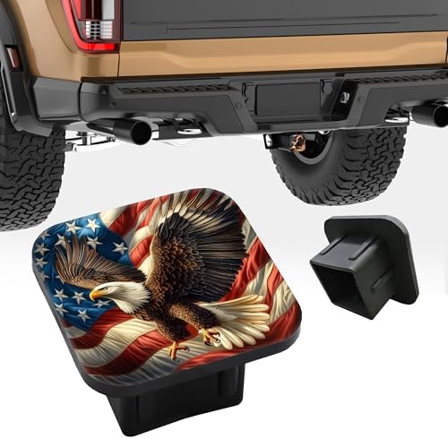 Eagle with Spread Wings Hitch Cover Fits - Image 5