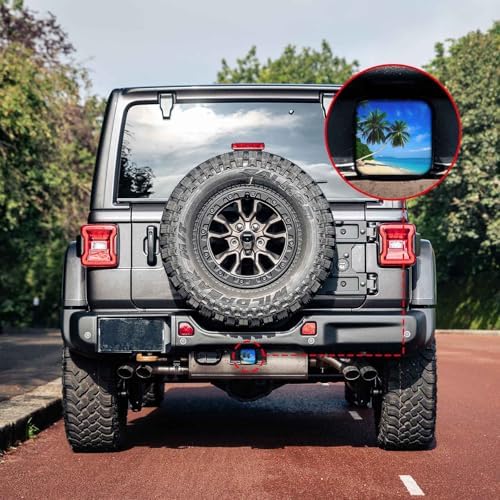 Trailer Hitch Cover 2 Inch Square Receiver Hitch Cover Rubber Tube Plug - Image 6