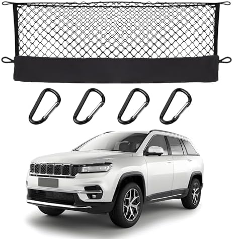 Cargo Net for Jeep Grand Cherokee & L 2026-2022 Trunk Rear Tailgate Netting by Unknown