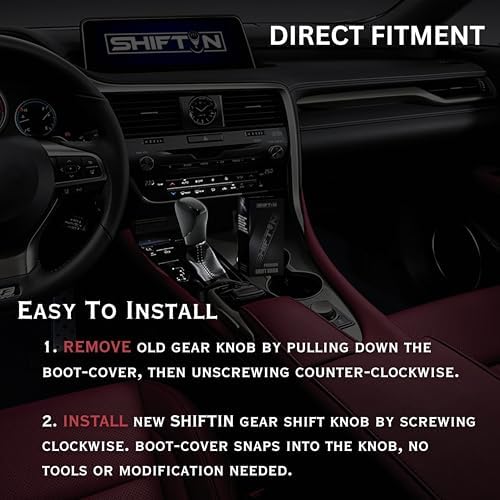 Gear Shift Knob Shifter for Lexus ES GS GX is NX RC RX 200t 250 300 300h 350 - Image 5