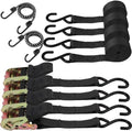 HORUSDY Ratchet Straps, 200 LB Break Strength, Appliances, Lawn Equipment by HORUSDY