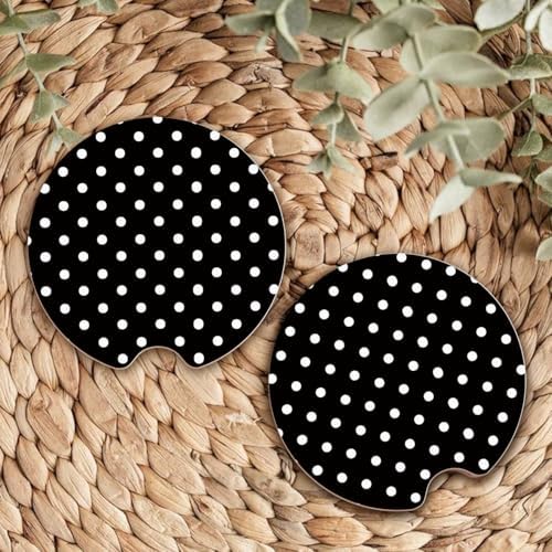 Ceramic Car Coasters – Absorbent Car Cup Holder Coaster Set - Image 7