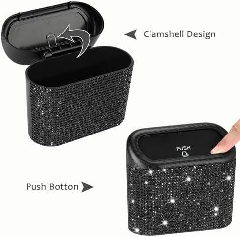 Accmor Bling Car Trash Can - Image 4