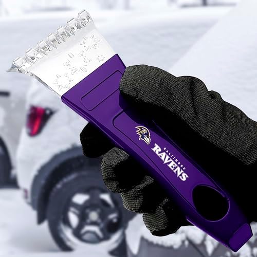FANMATS NFL Baltimore Ravens Auto Ice Scraper - Image 2