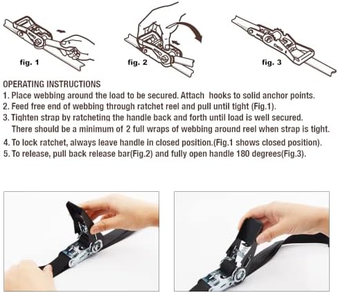XSTRAP STANDARD Ratchet Straps - Image 6