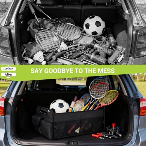 MIU COLOR Trunk Organizer for Car, Car Organizer, Collapsible - Image 6