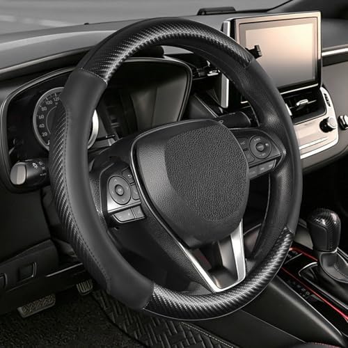 SEG Direct Steering Wheel Cover 14.5"-15" Heavy-Duty by SEGDirect