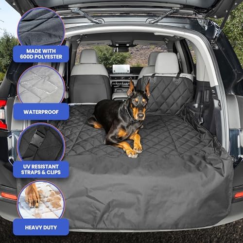 4Knines SUV Cargo Liner for Dogs, Fold Down Seats - Image 3
