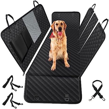 Vailge 100% Waterproof Convertible Dog Car Seat Covers, Waterproof Dog Seat by VAILGE