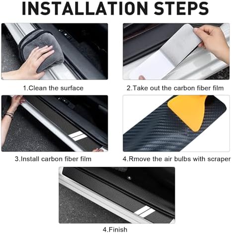 Door Sill Protector for Dodge Durango Challenger Charger Accessories - Image 7
