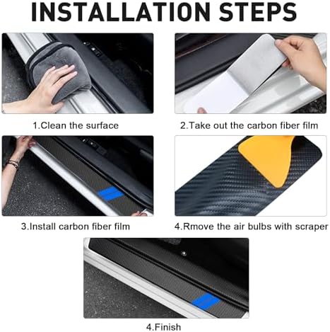 Door Sill Protector for Dodge Durango Challenger Charger Accessories - Image 7