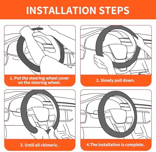 Car Steering Wheel Cover Full Surround - Image 6