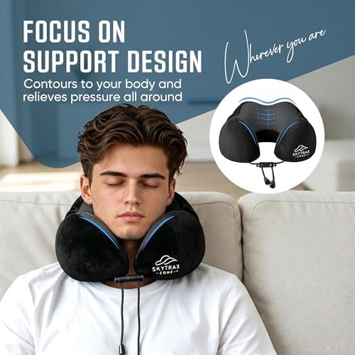 SkytraxComf® Travel Neck Pillow - Image 4