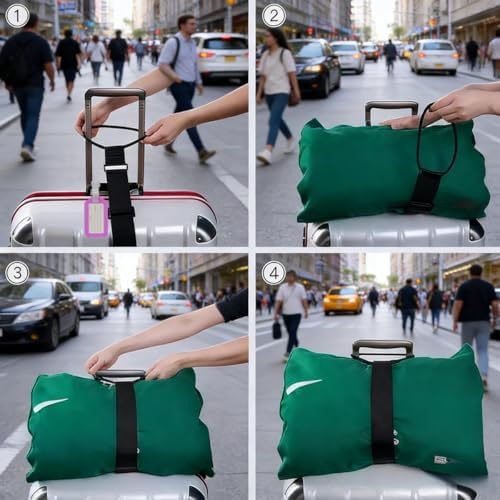 Multi usestrong Adjustable Luggage Straps-Flexible and Adjustable Elastic - Image 6