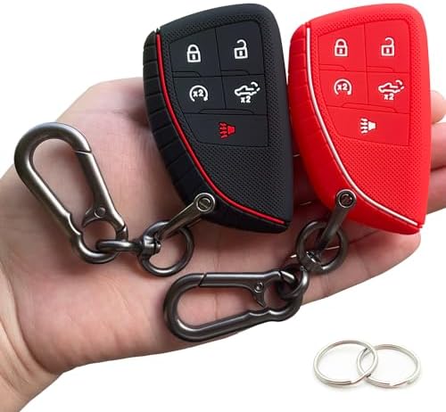 Key Fob Cover for 2026-2022 Chevy Silverado GMC Sierra 1500 2500HD 3500HD by TANDRIVE