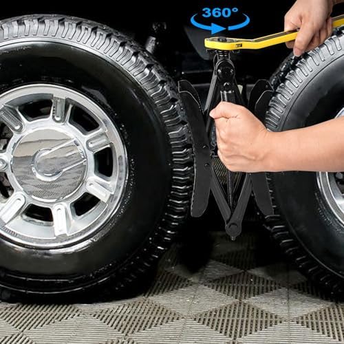 RV Wheel Chock Stabilizer 2 Sets, X-Shaped - Image 6