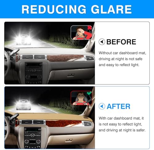Autorder Beige Dashboard Cover Mat - Image 4