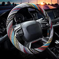 Valleycomfy Boho Steering Wheel Covers by Valleycomfy