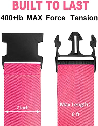 Chelmon Luggage Straps for Suitcases TSA Approved Travel Essentials 4 Pack - Image 2