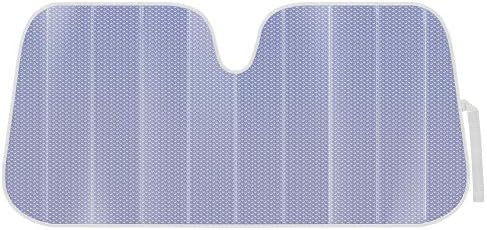 BDK Lavender Shine Car Windshield Sun Shade Accordion Folding Sunshade by BDK