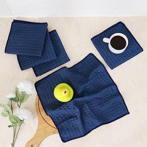 Homaxy Microfiber Waffle Weave Kitchen Dish Cloths, 6 Pack - Image 6