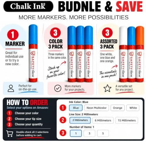 Chalk Ink High-Visibility Chalk Markers - Image 4