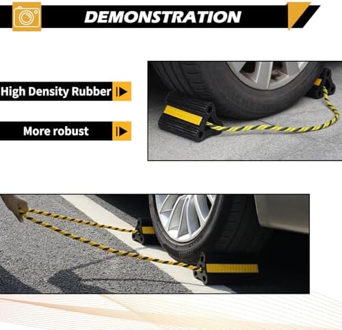 Wheel Chocks for Trailers 1 Pair 2 Pack - Image 5
