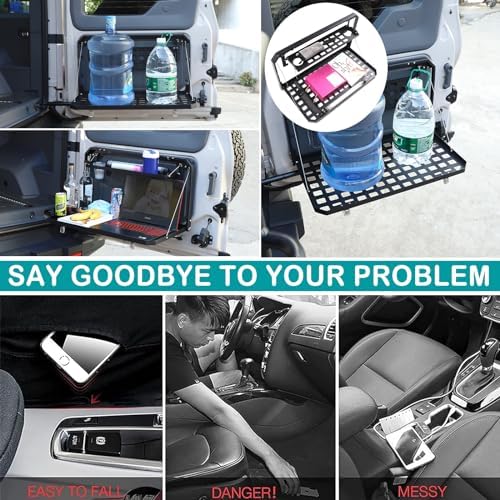 Car Rear Door Storage Tray Compatible - Image 6
