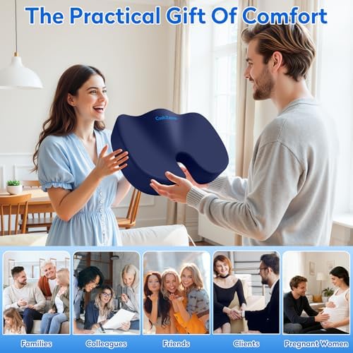 CushZone XL Memory Foam Seat Cushion - Image 6