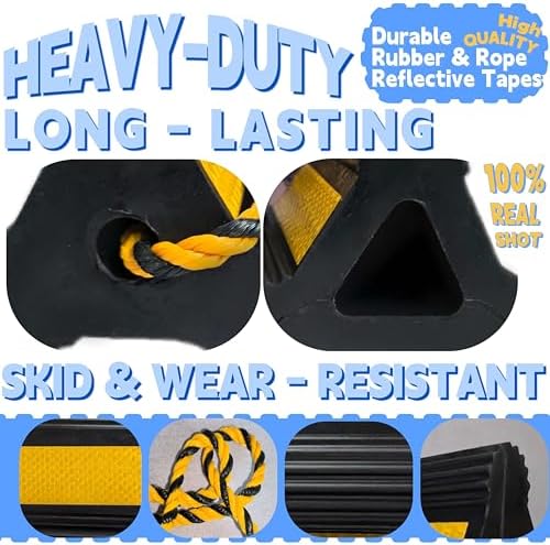 Goshen Sun-Heavy Duty Rubber Wheel Chocks - Image 3