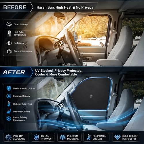 2026 Upgraded Front Side Window Shade - Image 3