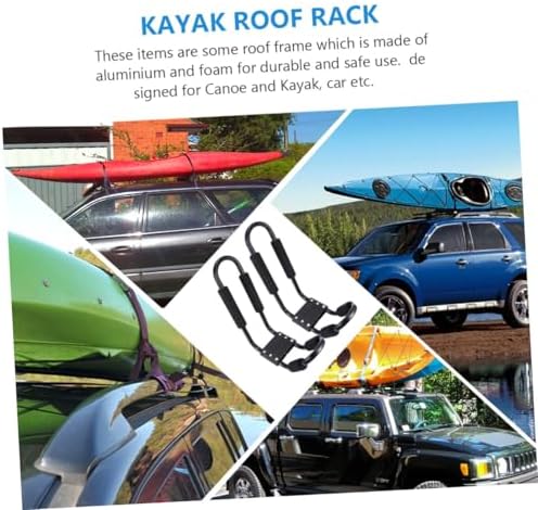 2Pcs Detachable Car Roof Rack Aluminum Foam Mount - Image 5