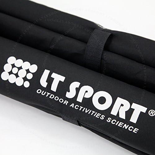 Pair Universal Roof Top Rack Carrier Protection Cushion Wrap Cross Bar Round - Image 3