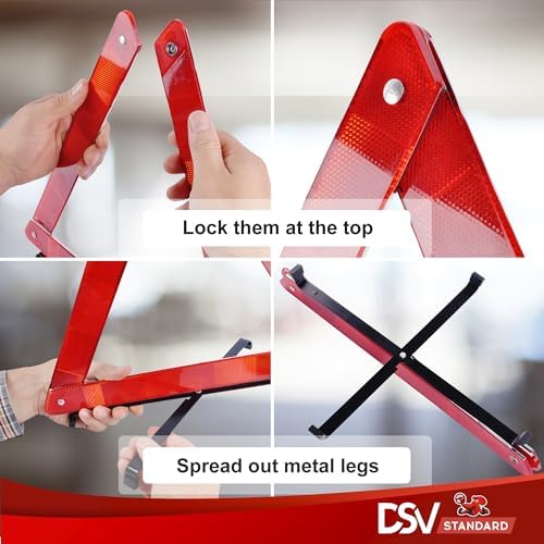 DSV Standard Warning Triangles, Reflective Triangles - Image 3