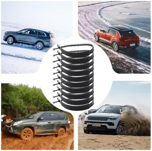 Tire Traction Straps Anti Skid Reusable Road Trip Accessories - Image 5