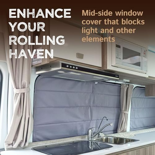 Living in a Bubble Insulated Blackout Mid Right Side Window Cover - Image 3