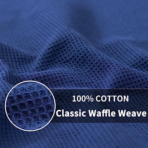 Homaxy 100% Cotton Waffle Weave Dish Cloths, 24 Pack - Image 2