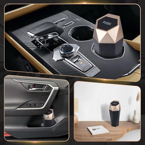 BFXM Car Trash Can Small Trash Bin - Image 5