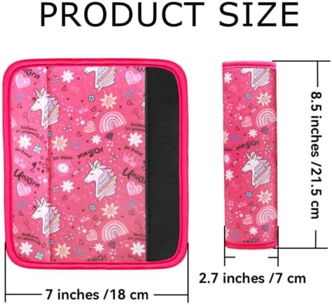 Seat Belt Cover for Kids, Seat Belt Pad for Boys Girls, Car Seat Straps - Image 2